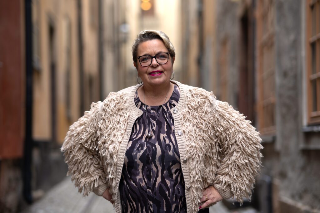 Mari-Louise ”Millis” Wernersson. Förbundsordförande